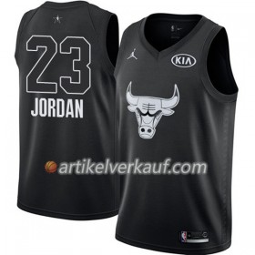 NBA Chicago Bulls Trikot Michael Jordan 23 2018 All-Star Jordan Brand Schwarz Swingman - Herren